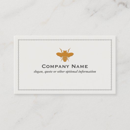 Beeロゴ名刺 名刺 (正面)