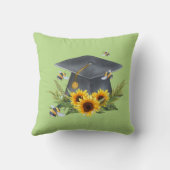 BEE卒業ギフト – おもしろいイムブズパーソナライズされたング クッション (裏面)