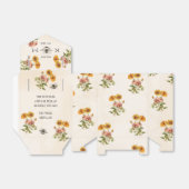 Bee向け結婚式の引き出物ボックス フェイバーボックス (折り畳みなし)