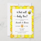 Bee性別による招待の公開 招待状 (正面)