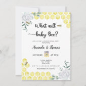 Bee性別による招待の公開 招待状 (正面)