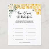 Bee新婦は何歳のブライダルシャワー (正面)