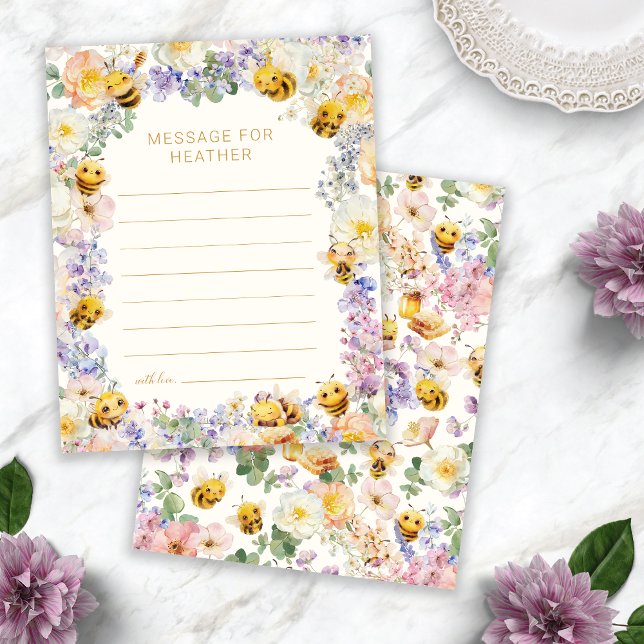 Bee誕生日メッセージカード (Bee Birthday Message Card
)