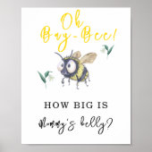 BEE - お母さんのお腹はどのくらい大きいの？ ポスター (正面)