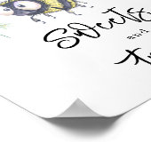 Bee - お菓子と甘いもの ポスター (角)