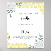 Bee – コークの数を推測 ポスター (正面)