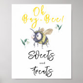 Bee – スイーツとお菓子 ポスター (正面)