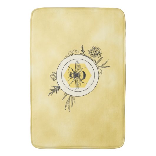 Bee バスマット (正面縦)