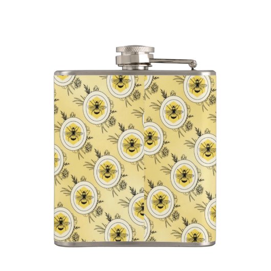 Bee フラスク (裏面)