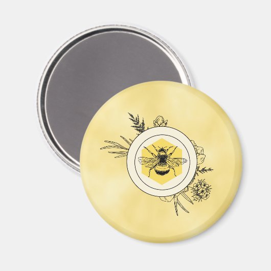 Bee マグネット (正面/裏面)