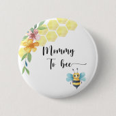 Bee.ママになる 缶バッジ (正面)