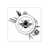 Bee ラバースタンプ (インプリント)