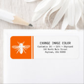 Bee -差出人住所ラベル ラベル (インサイチュ)