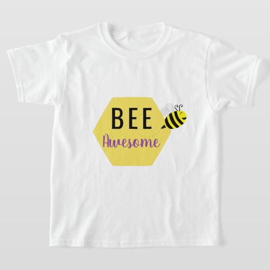 「BEE」素晴らしハッピービーTシャツ Tシャツ (レイダウン)