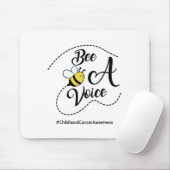 Bee A Voice Childhood Cancer Awareness マウスパッド (マウス)