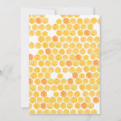 Bee African Gender Reveal招待状 招待状 (裏面)