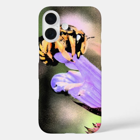 Bee and Flower iphcna Case-Mate iPhoneケース (裏面)