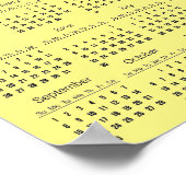 Bee and Hinkic 2024カレンダーポスター ポスター (角)