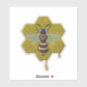 Bee and Hive sticker  シール (シート)