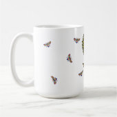 Bee And Sunflower Mug コーヒーマグカップ (左)
