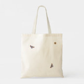 Bee And Sunflower Tote Bag トートバッグ (裏面)