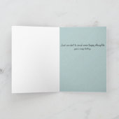 Bee and White Flowers 考え's of You カード (内部)