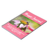 Bee and Wildflower祈りの言葉ジャーナル ノートブック (左側)