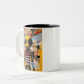 Bee ART Mug ツートーンマグカップ (正面左)