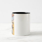 Bee ART Mug ツートーンマグカップ (中央)