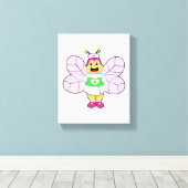 Bee asナースとFirst ait kit キャンバスプリント (インサイチュ (ウッドフロア))