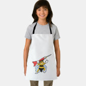 Bee at Darts with Dart.PNG エプロン (インサイチュ)