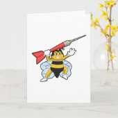 Bee at Darts with Dart.PNG カード (黄色い花)