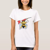 Bee at Darts with Dart.PNG Tシャツ (正面)