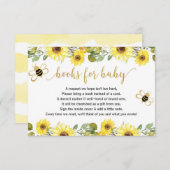 Bee baby showbook request inserts girlベビー エンクロージャーカード (正面/裏面)