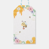 Bee Baby Showerありがとう ギフトタグ (裏面)