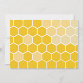 Bee Baby Shower by Mail 招待状 (裏面)