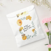 Bee Baby Shower Favor Bag フェイバーバッグ (封をした状態)
