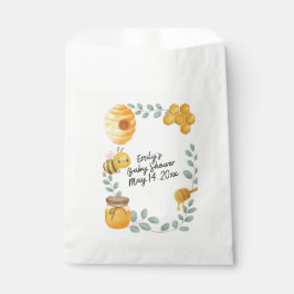 Bee Baby Shower Favor Bag フェイバーバッグ