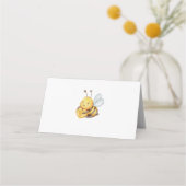 Bee Baby Shower Place Card プレイスカード (裏面)