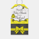 Bee Baby Shower Thank You ギフトタグ (正面)