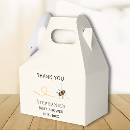 Bee Baby Shower Thank You フェイバーボックス