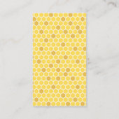 Bee Baby Shower Windeln Raffคลุม エンクロージャーカード (裏面)