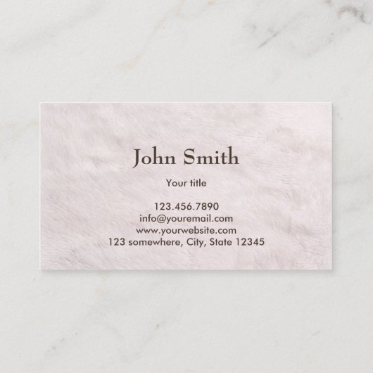 Bee Beekeing赤王室のいストライプFurテクスチャ 名刺 (裏面)