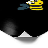 bee black yellow childorenster ポスター (コーナー)