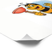 bee black yellow childorenster ポスター (コーナー)