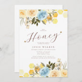 Bee Bridal Showerの招待 招待状 (正面/裏面)