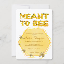 Bee Bridal Showerの招待 |蜂へ 招待状