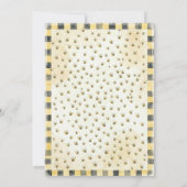 Bee Bug Boy Baby Shower 招待状 (裏面)