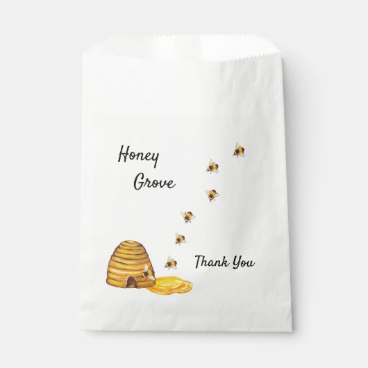 Bee Business Favorites Thank Youバッグ フェイバーバッグ (正面)