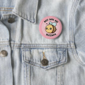 Bee Button – Cute Kawaii Bumblebee Pin 缶バッジ (インサイチュ)